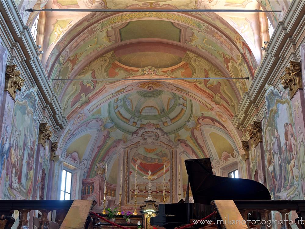 Sesto Calende (Varese, Italy) - Main apse of the Abbey of San Donato